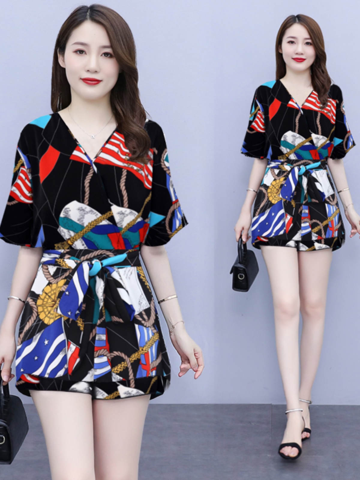 Summer Clothing Accessories - plus Size Women's Fashionable Summer Outfit