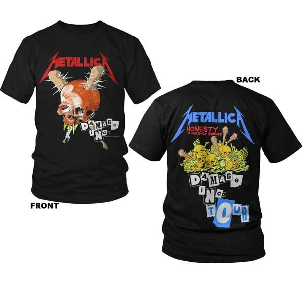 Metallica Band M72 World Tour  - đánh giá và giá Ireland Summer Clothing