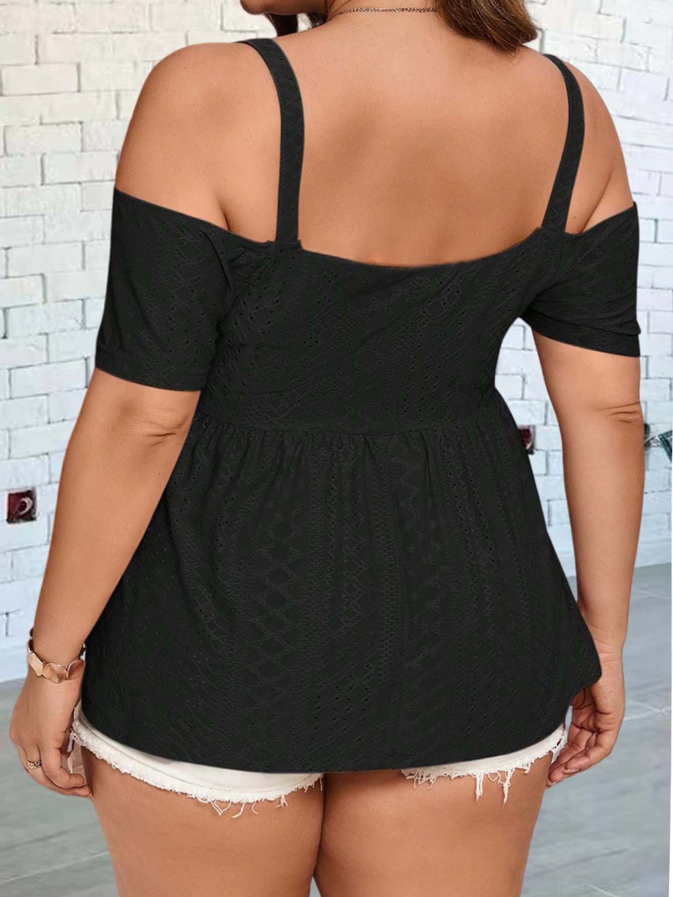 Elegant off-shoulder vest suit - đánh giá và giá Summer Clothing Plus Size