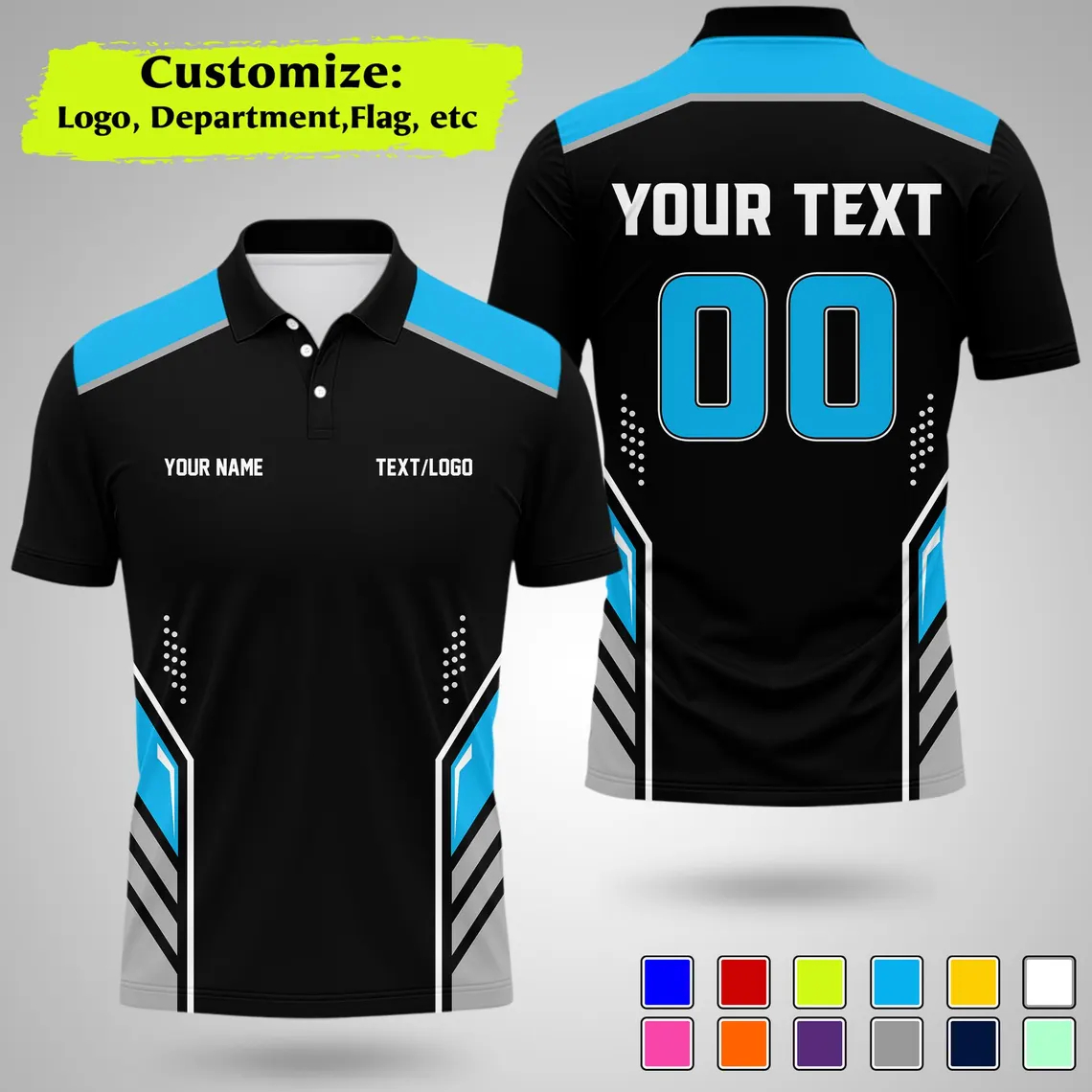 New Personalized Team Polo Shi - đánh giá và giá Summer Clothing Names