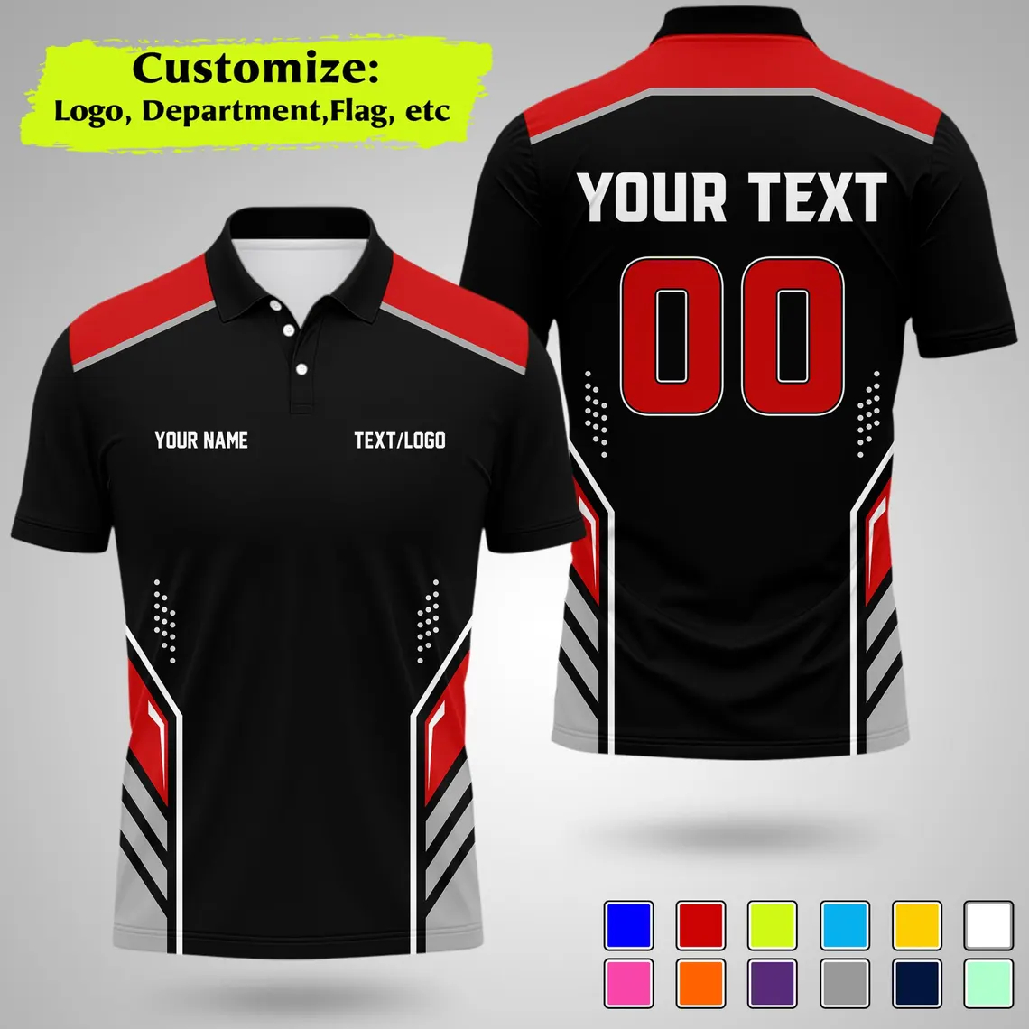 New Personalized Team Polo Shi - đánh giá và giá Summer Clothing Names