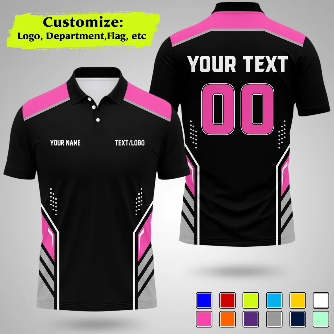 New Personalized Team Polo Shi - đánh giá và giá Summer Clothing Names