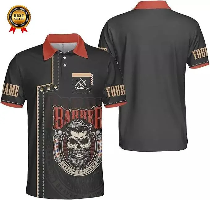 2025 Barber Short Sleeve Polo  - đánh giá và giá Summer Clothing Names