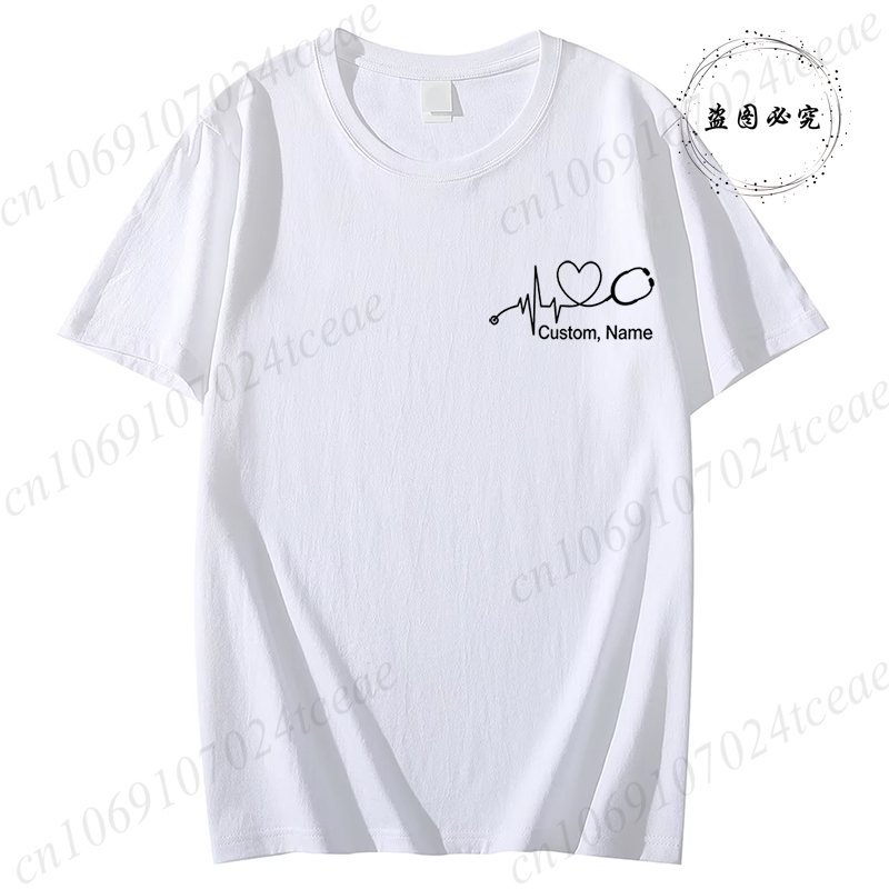 Custom Name Nurse Shirt Stetho - đánh giá và giá Summer Clothing Names