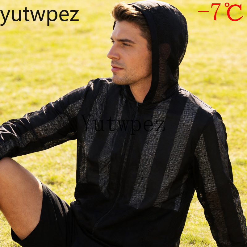 Men's Ice Silk Sun Protection  - đánh giá và giá Summer Clothing Plus Size