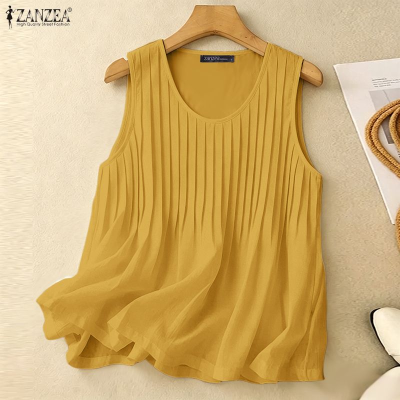 ZANZEA Woman Summer Pintuck Ta - đánh giá và giá Summer Clothing Plus Size