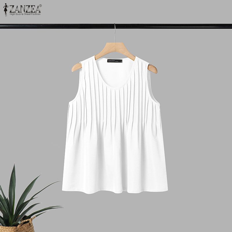 ZANZEA Woman Summer Pintuck Ta - đánh giá và giá Summer Clothing Plus Size